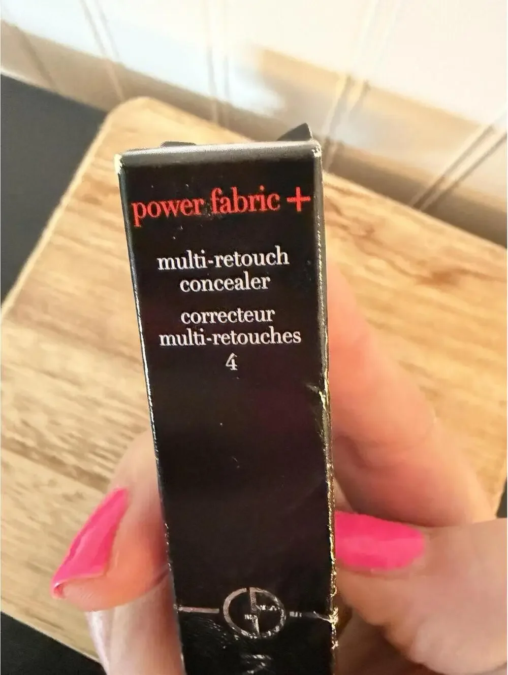 Giorgio Armani Power Fabric+ Multi-Retouch Concealer Shade 4 Liquid 6ml